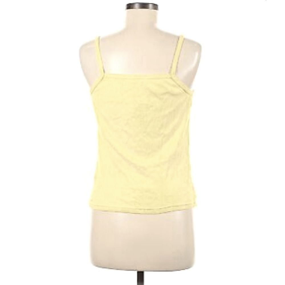 New ENTIREWORLD. Square Neckline Sleeveless 100% organic cotton L light yellow - Picture 4 of 8